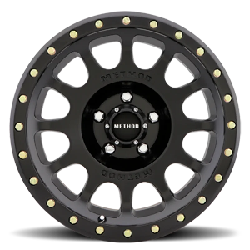 Method MR305 NV 18x9 0mm Offset 5x150 116.5mm CB Matte Black Street Loc Wheel - Main Product View