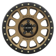 Load image into Gallery viewer, Method MR305 NV 18x9 0mm Offset 5x150 116.5mm CB Method Bronze/Black Street Loc Wheel - Side View