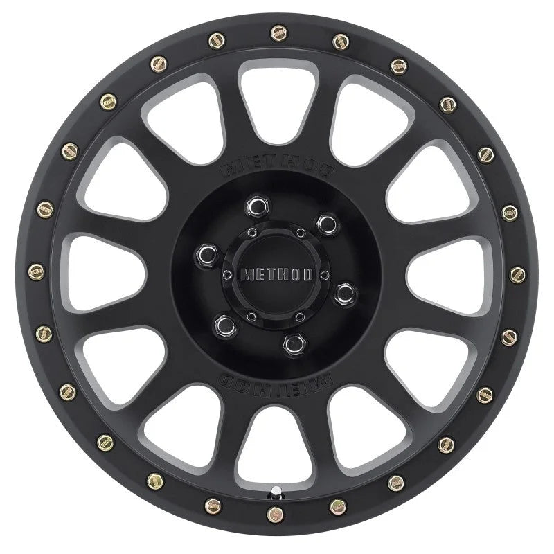 Method MR305 NV 18x9 0mm Offset 6x135 94mm CB Method Matte Black Street Loc Wheel - Main Product View