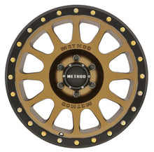 Load image into Gallery viewer, Method MR305 NV 18x9 +18mm Offset 6x135 94mm CB Method Bronze/Black Street Loc Wheel - Side View