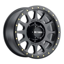 Load image into Gallery viewer, Method MR305 NV 18x9 +18mm Offset 8x170 130.81mm CB Matte Black Wheel - Main Product View