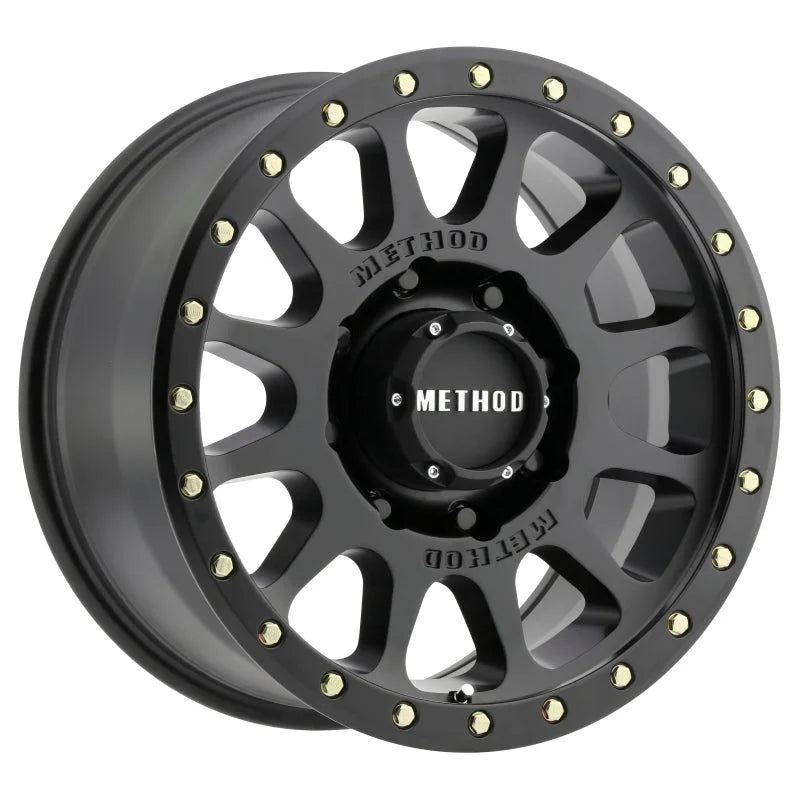 Method MR305 NV HD 17x8.5 0mm Offset 8x170 130.81mm CB Matte Black Wheel - Main Product View