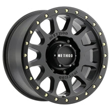 Load image into Gallery viewer, Method MR305 NV HD 18x9 +18mm Offset 8x170 130.81mm CB Matte Black Wheel - Main Product View