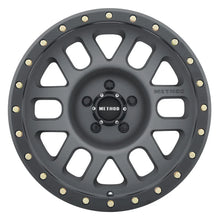 Load image into Gallery viewer, Method MR309 Grid 17x8.5 0mm Offset 5x5 94mm CB Titanium/Black Street Loc Wheel - Side View