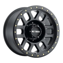 Load image into Gallery viewer, Method MR309 Grid 18x9 0mm Offset 8x180 130.81mm CB Matte Black Wheel - Main Product View