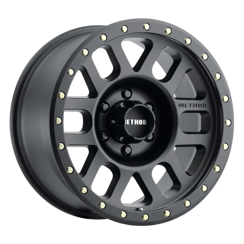 Method MR309 Grid 18x9 +18mm Offset 6x135 94mm CB Matte Black Wheel - Main Product View