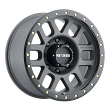 Load image into Gallery viewer, Method MR309 Grid 18x9 +18mm Offset 8x180 130.81mm CB Titanium/Black Street Loc Wheel - Main Product View