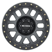 Load image into Gallery viewer, Method MR309 Grid 18x9 +18mm Offset 8x180 130.81mm CB Titanium/Black Street Loc Wheel - Side View