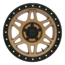 Load image into Gallery viewer, Method MR312 17x8.5 0mm Offset 5x5 71.5mm CB Method Bronze/Black Street Loc Wheel - Side View