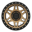 Load image into Gallery viewer, Method MR312 17x8.5 0mm Offset 6x135 87mm CB Method Bronze/Black Street Loc Wheel - Side View