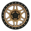 Load image into Gallery viewer, Method MR312 17x9 -12mm Offset 5x5 71.5mm CB Method Bronze/Black Street Loc Wheel - Side View