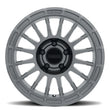 Load image into Gallery viewer, Method MR314 17x7.5 +25mm Offset 5x150 110.5mm CB Gloss Titanium Wheel - Side View