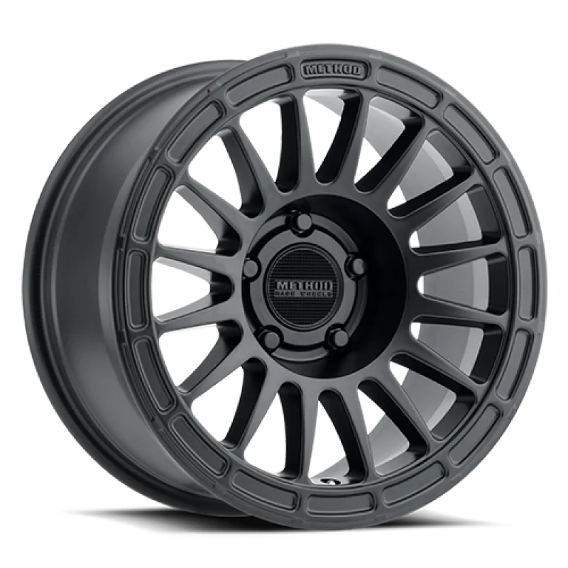 Method MR314 17x7.5 +30mm Offset 5x4.5 73mm CB Matte Black Wheel - Detail View