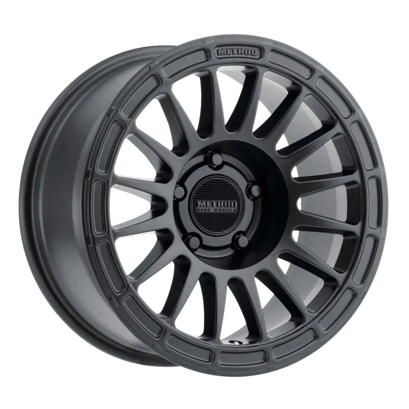Method MR314 18x9 +18mm Offset 5x150 110.5mm CB Matte Black Wheel - Main Product View