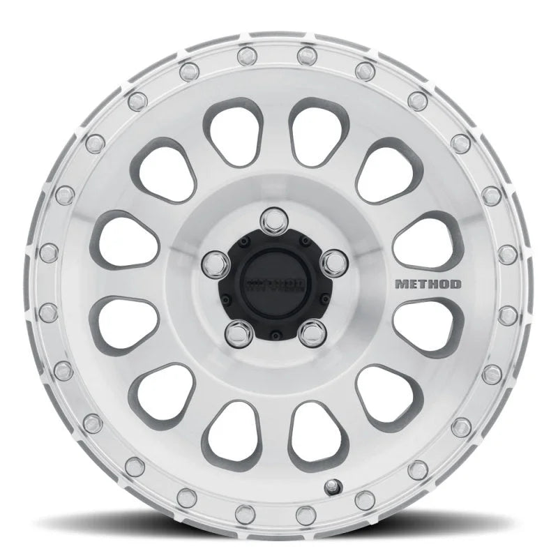 Method MR315 17x8.5 0mm Offset 5x150 110.5mm CB Machined/Clear Coat Wheel - Side View