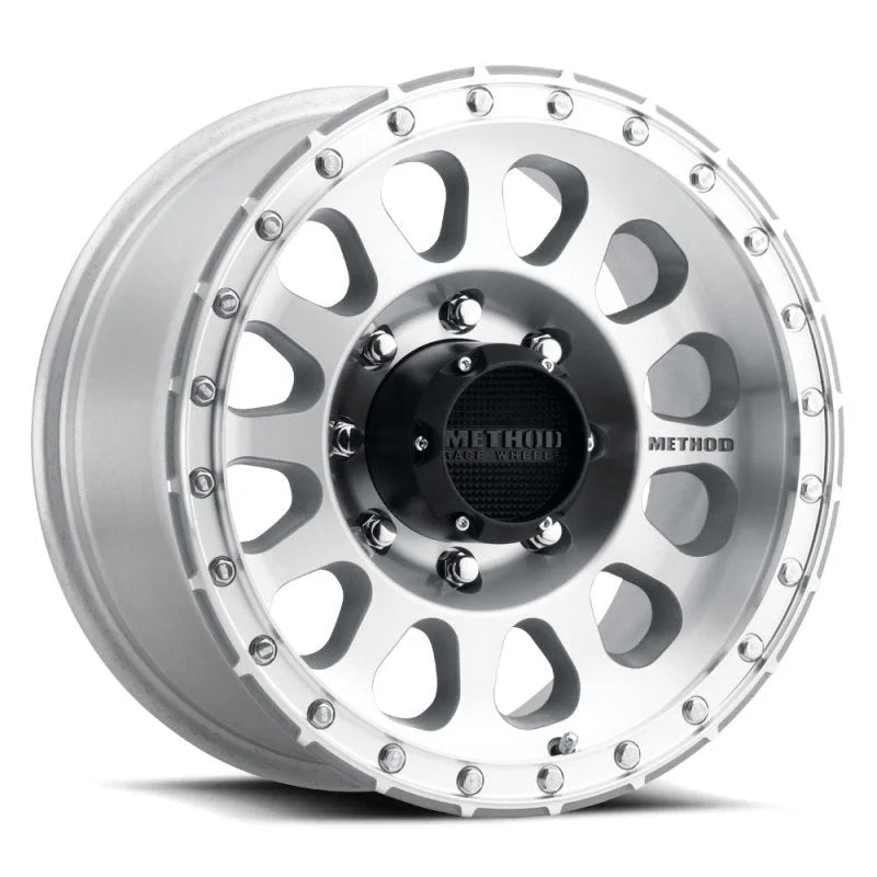 Method MR315 17x8.5 0mm Offset 8x180 130.81mm CB Machined/Clear Coat Wheel - Main Product View