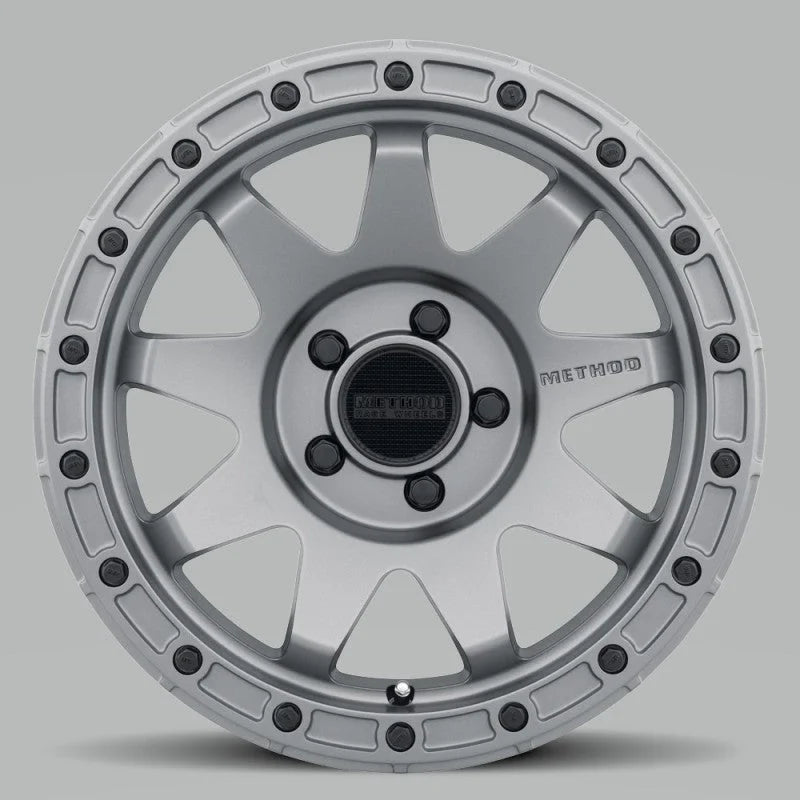Method MR317 17x8.5 0mm Offset 5x150 110.5mm CB Matte Black Wheel - Main Product View
