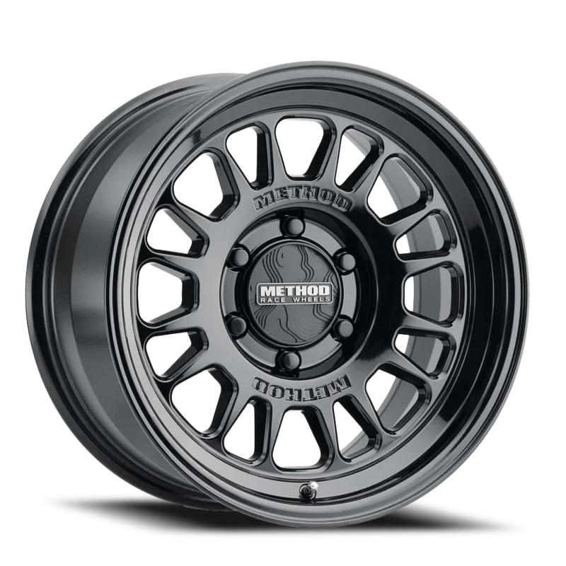 Method MR318 18x9 0mm Offset 6x5.5 106.25 Centerbore Gloss Black - Side View