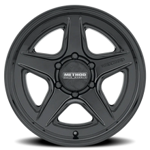 Load image into Gallery viewer, Method MR319 18x8.5 6x135 BP 40mm Offset 6.3in BS 87mm Bore Gloss Black Wheel - Side View