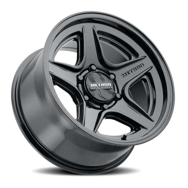 Method MR319 18x8.5 6x135 BP 40mm Offset 6.3in BS 87mm Bore Gloss Black Wheel - Detail View