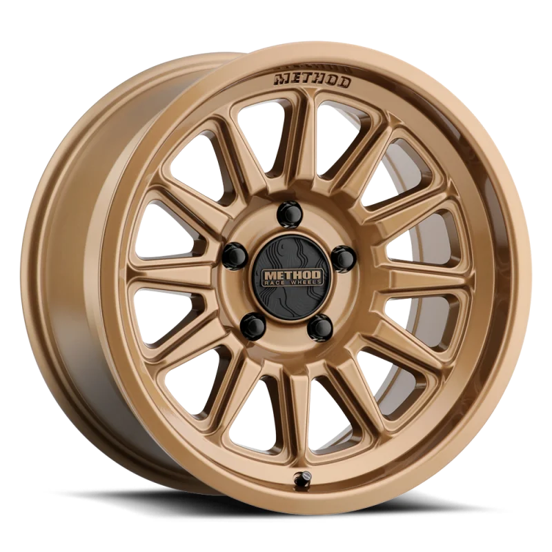 Method MR323 17x8.5 / 8x6.5 BP / 0ET / 4.72in BS / 130.81mm CB - Gloss Bronze Wheel
