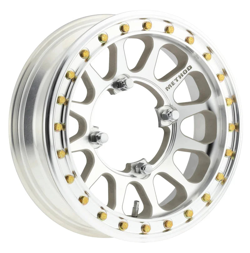 Method MR401-R UTV Beadlock 15x5 / 2.5+2.5/0mm Offset / 4x156 / 127mm CB Machined - Raw Wheel - Main Product View