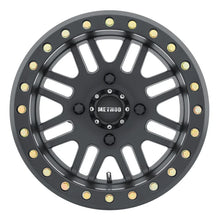 Load image into Gallery viewer, Method MR406 UTV Beadlock 14x10 / 5+5/0mm Offset / 4x136 / 106mm CB Matte Black Wheel - Side View