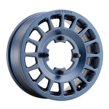 Load image into Gallery viewer, Method MR407 Bead Grip 15x6 / 5+1/51mm Offset / 4x156 / 120mm CB Bahia Blue Wheel - Detail View