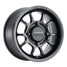 Load image into Gallery viewer, Method MR409 Bead Grip 15x8 / 4+4/0mm Offset / 4x156 / 132mm CB Matte Black Wheel - Side View