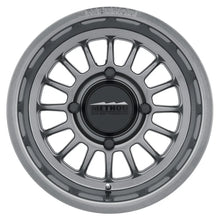 Load image into Gallery viewer, Method MR411 Bead Grip 15x10 / 6+4/25mm Offset / 4x136 / 106.25mm CB Gloss Titanium Wheel - Main Product View