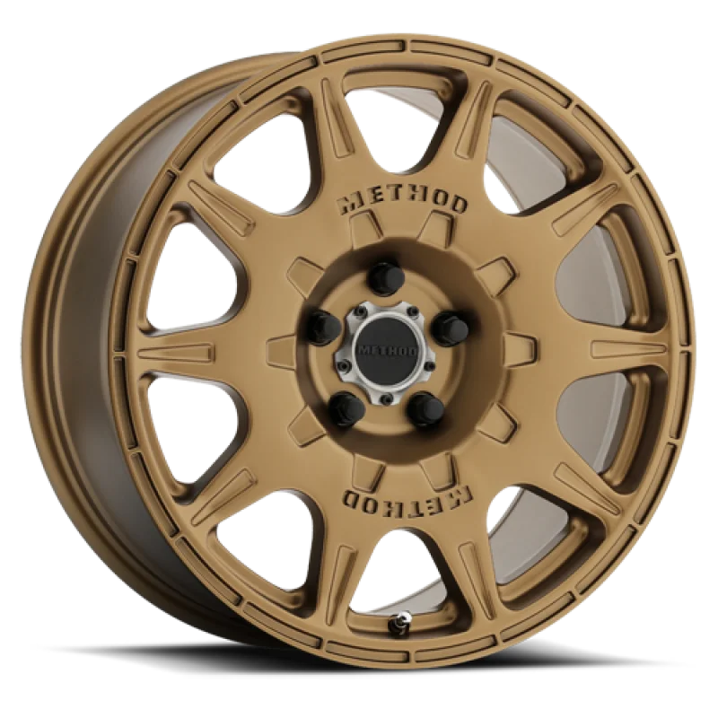 Method MR502 RALLY 17x8 +38mm Offset 5x100 67.1mm CB Method Bronze Wheel - Main Product View