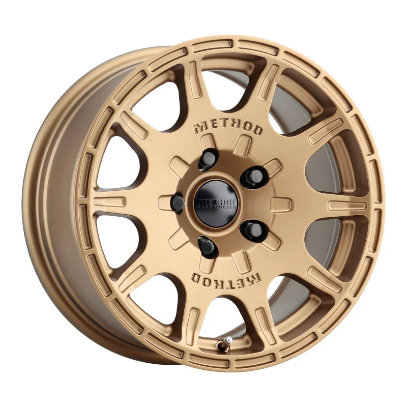 Method MR502 VT-SPEC 2 15x7 +15mm Offset 5x100 56.1mm CB Method Bronze Wheel - Side View