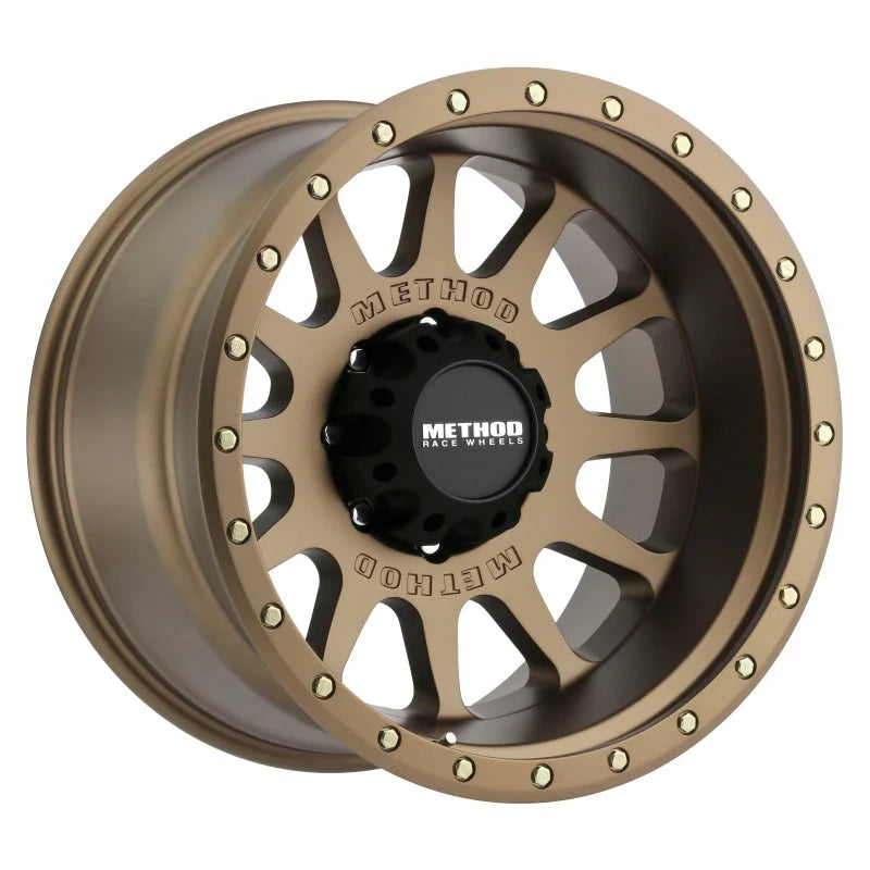 Method MR605 NV 20x10 -24mm Offset 8x170 124.9mm CB Method Bronze Wheel - Main Product View