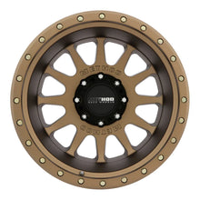 Load image into Gallery viewer, Method MR605 NV 20x10 -24mm Offset 8x170 124.9mm CB Method Bronze Wheel - Side View