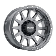Load image into Gallery viewer, Method MR605 NV 20x10 -24mm Offset 8x6.5 121.3mm CB Gloss Titanium Wheel - Side View
