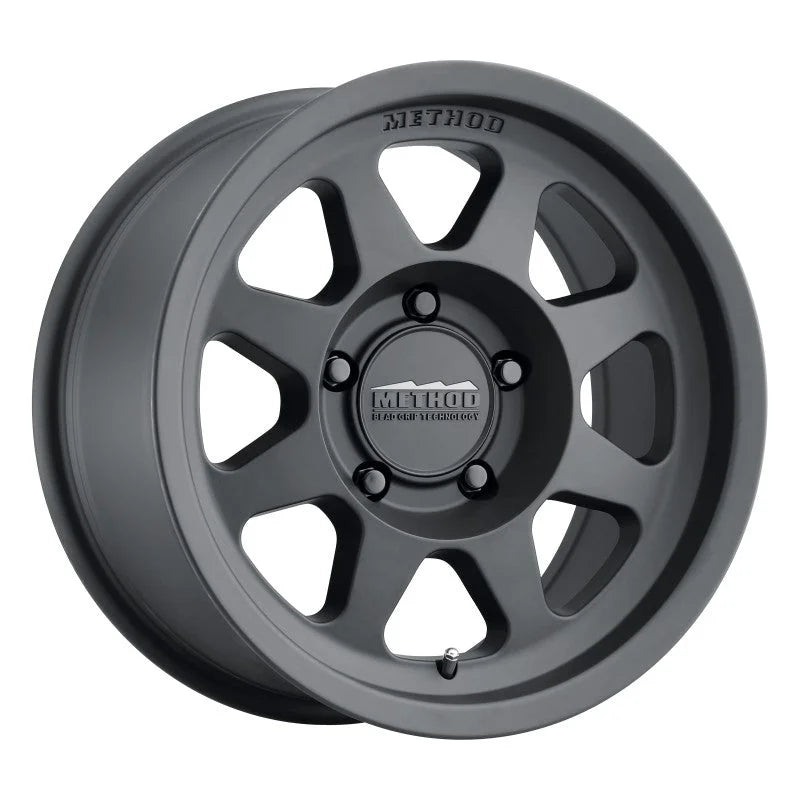 Method MR701 17x7.5 +30mm Offset 5x108 63.4mm CB Matte Black Wheel - Main Product View