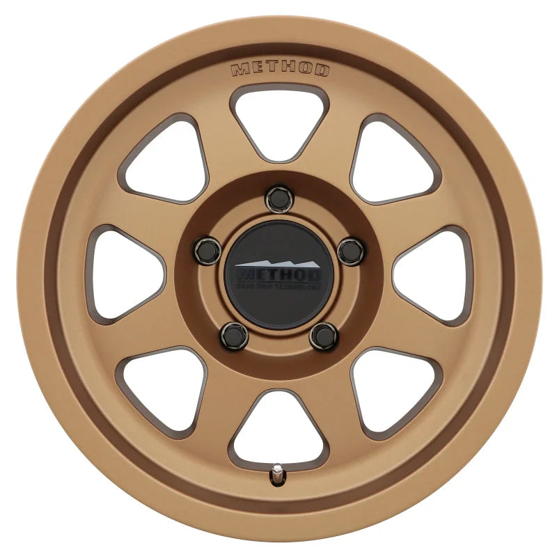 Method MR701 17x8.5 0mm Offset 5x150 110.5mm CB Method Bronze Wheel - Main Product View