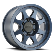 Load image into Gallery viewer, Method MR701 17x9 -12mm Offset 5x5 71.5mm CB Bahia Blue Wheel - Side View