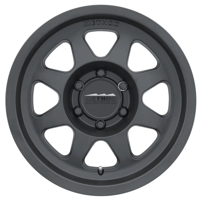 Method MR701 17x9 -12mm Offset 6x5.5 106.25mm CB Matte Black Wheel - Main Product View