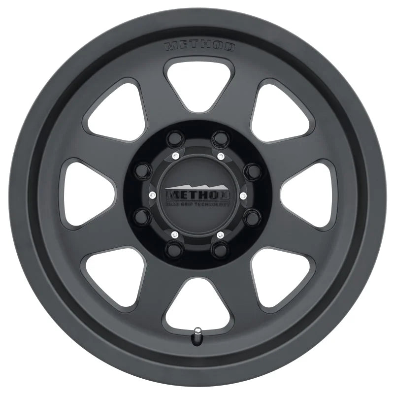 Method MR701 17x9 -12mm Offset 8x170 130.81mm CB Matte Black Wheel - Main Product View