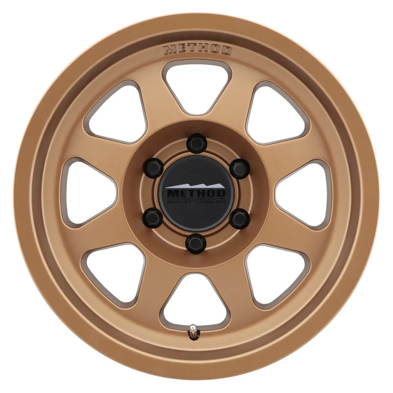 Method MR701 18x9 +18mm Offset 6x5.5 106.25mm CB Method Bronze Wheel - Main Product View