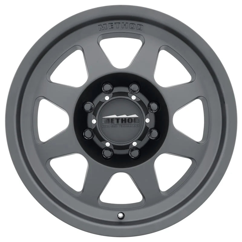 Method MR701 HD 18x9 +18mm Offset 8x180 130.81mm CB Matte Black Wheel - Main Product View