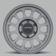 Load image into Gallery viewer, Method MR703 16x8 0mm Offset 6x5.5 106.25mm CB Gloss Titanium Wheel - Side View