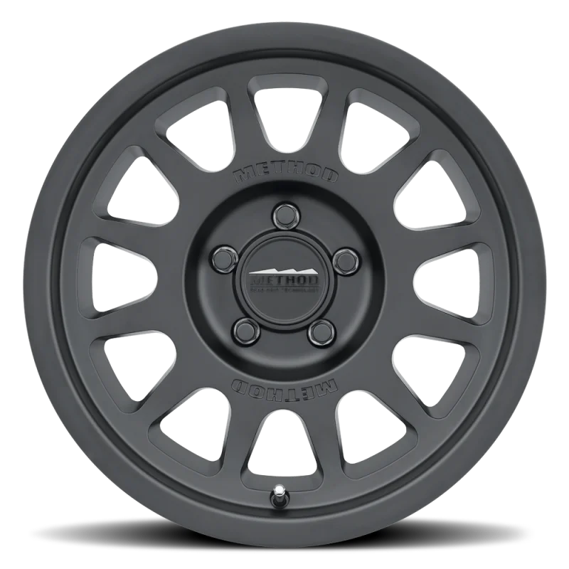 Method MR703 17x7.5 +50mm Offset 5x160 65mm CB Matte Black Wheel - Main Product View