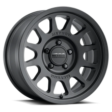 Load image into Gallery viewer, Method MR703 17x8.5 0mm Offset 5x150 110.5mm CB Matte Black Wheel - Side View