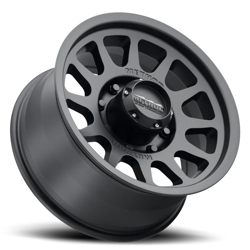 Method MR703 17x8.5 0mm Offset 8x170 130.81mm CB Matte Black Wheel - Main Product View