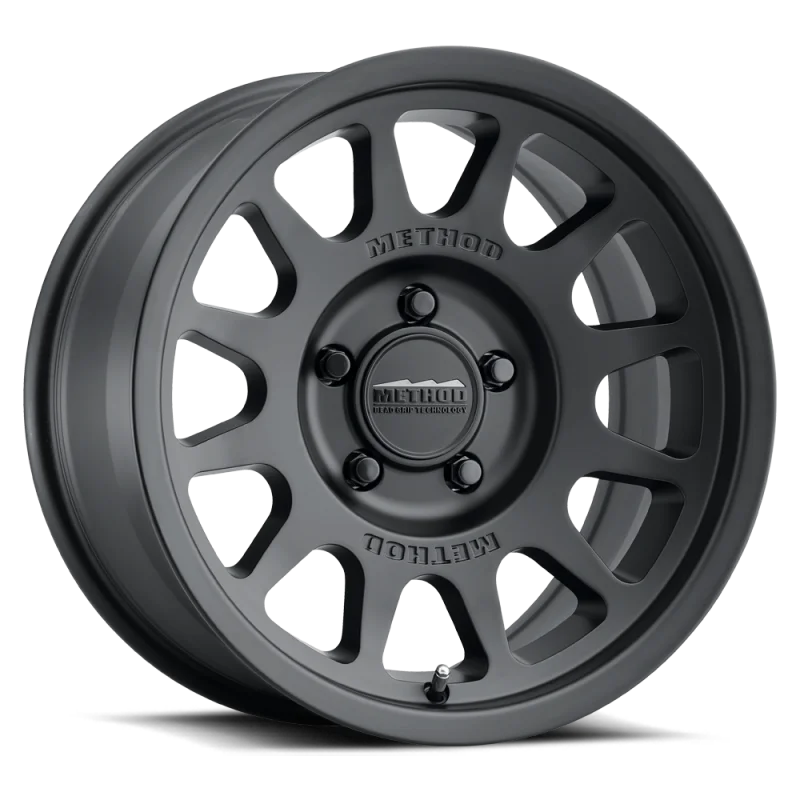 Method MR703 17x8.5 +25mm Offset 5x5 71.5mm CB Matte Black Wheel - Main Product View