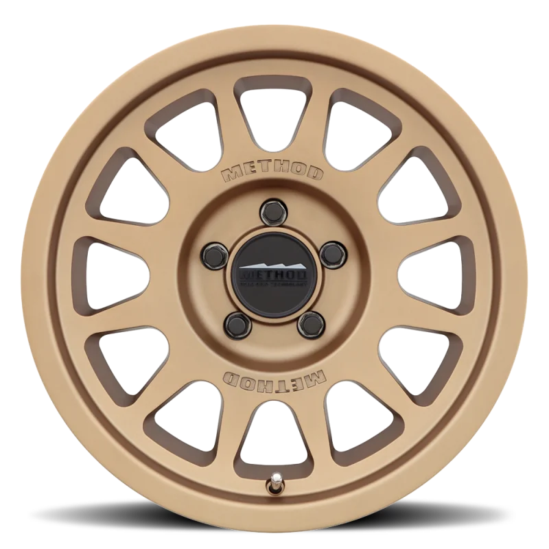 Method MR703 17x8.5 +25mm Offset 5x5 71.5mm CB Method Bronze Wheel - Main Product View