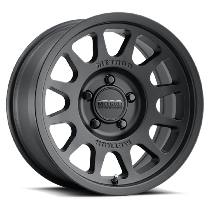 Method MR703 Bead Grip, 16x6 +68mm Offset 5x130 78.1mm CB Matte Black - Main Product View