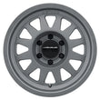 Load image into Gallery viewer, Method MR704 17x8.5 0mm Offset 5x5 71.5mm CB Matte Titanium Wheel - Main Product View